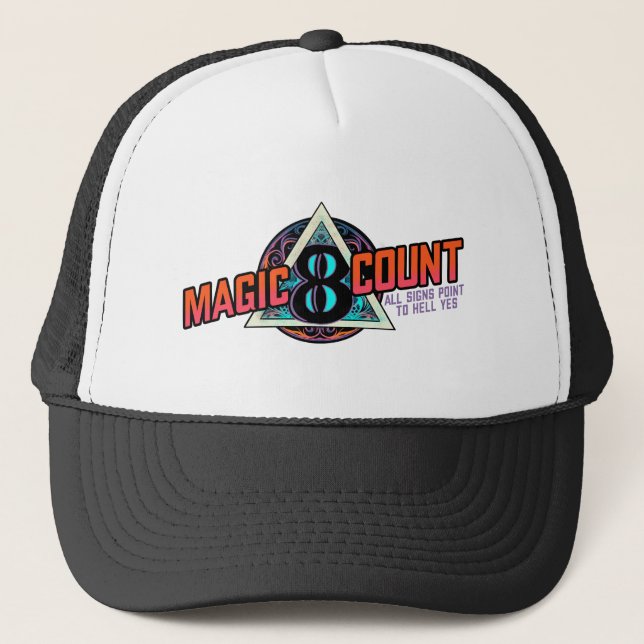 Magic 8 Count Hat (Front)