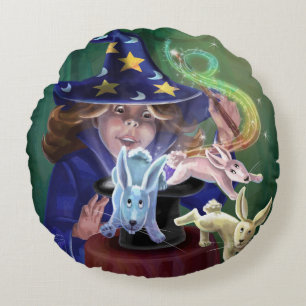 Magic Act Round Cushion