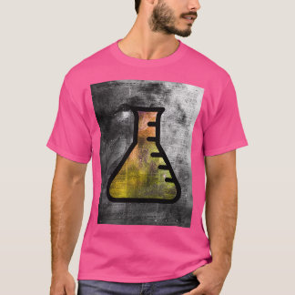 Magic Alchemy Vial Chemistry over Dictionary Art T-Shirt