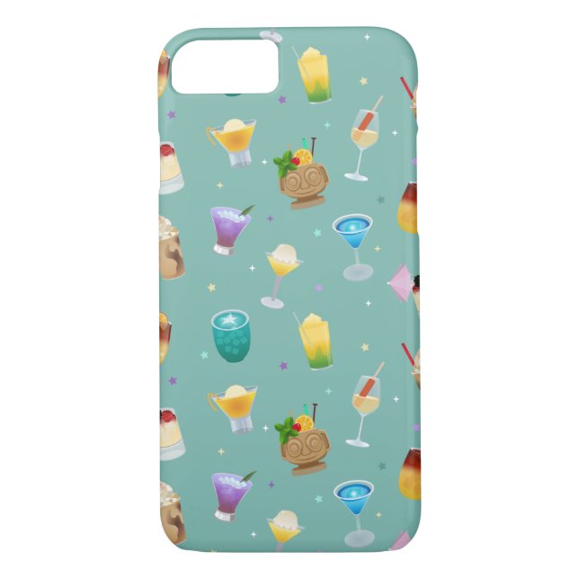 Magic All Popular Disneyland Cocktails Pattern Case-Mate iPhone Case (Back)