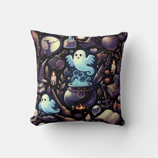 Magic and Spells Cushion (Front)