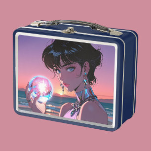 Magic Anime  Metal Lunch Box