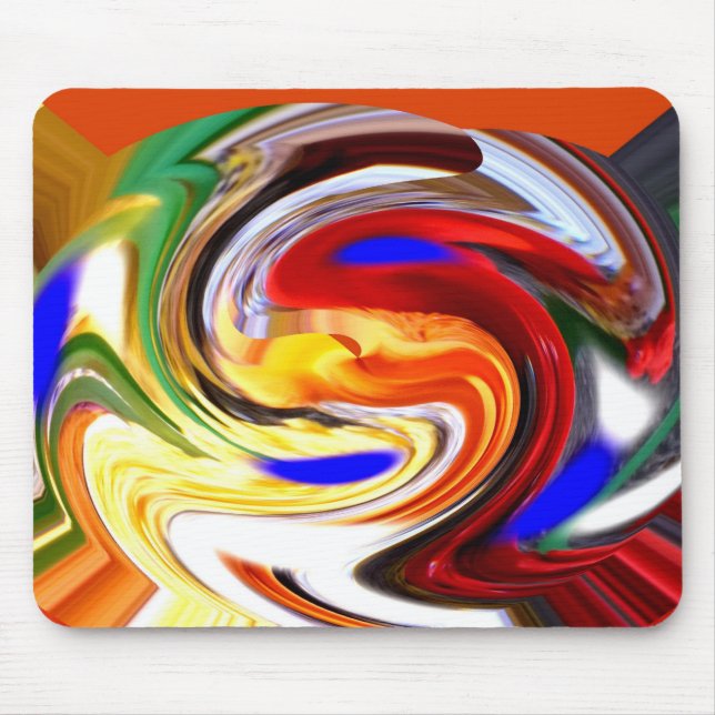 Magic Ball art Mouse Mat (Front)