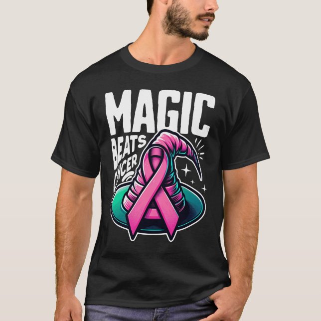 Magic Beats Cancer T-Shirt (Front)