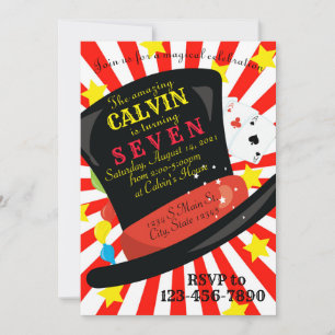 Magic Birthday Invitation