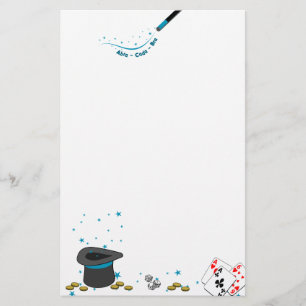 Magic Book Insert Abra-Cada-Bra Stationery