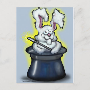 Magic Bunny Postcard