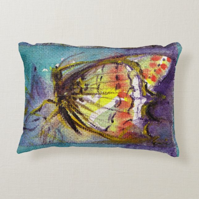 MAGIC BUTTERFLY DECORATIVE CUSHION (Back)