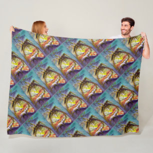 MAGIC BUTTERFLY FLEECE BLANKET