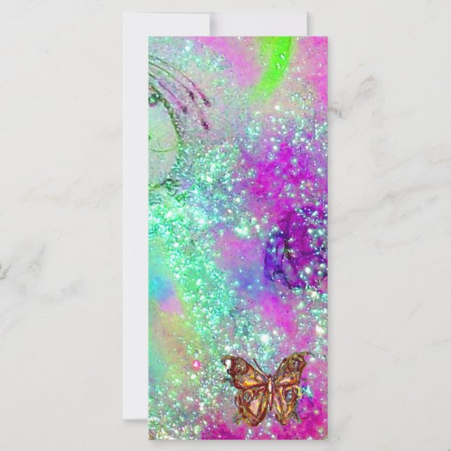 MAGIC BUTTERFLY IN GOLD SPARKLES (Front)