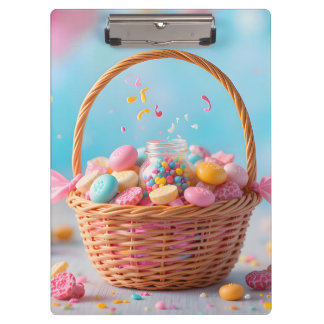 Magic Candy Basket Clipboard