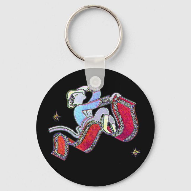 Magic Carpet Ride Key Ring (Front)