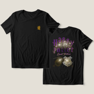 Magic Castle & Wizard Crest Vintage Graphic Tri-Blend Shirt