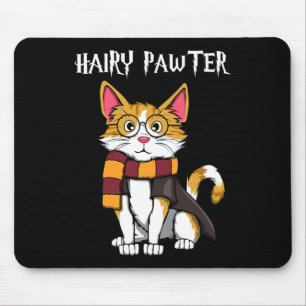 Magic Cat With Gles Wich Cat Mouse Mat