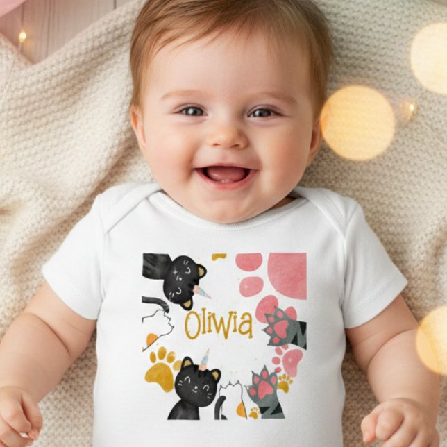 Magic caticorn Baby onepiece Bodysuit (Creator Uploaded)