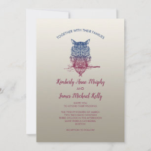 Magic Celtic owl                                   Invitation