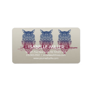 Magic Celtic owl                                   Label