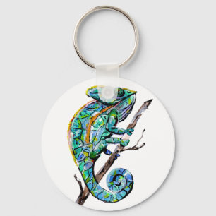 Magic Chameleon Key Ring