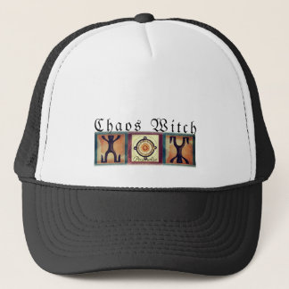 Magic Chaos Witch Zodiac Sun Caveman Poppet  Trucker Hat
