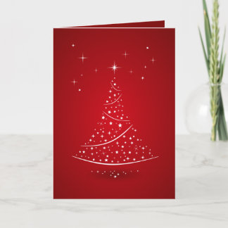 Magic Christmas Tree (Red) card