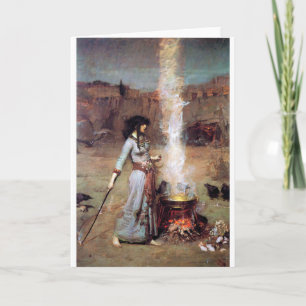Magic Circle, John William Waterhouse Card