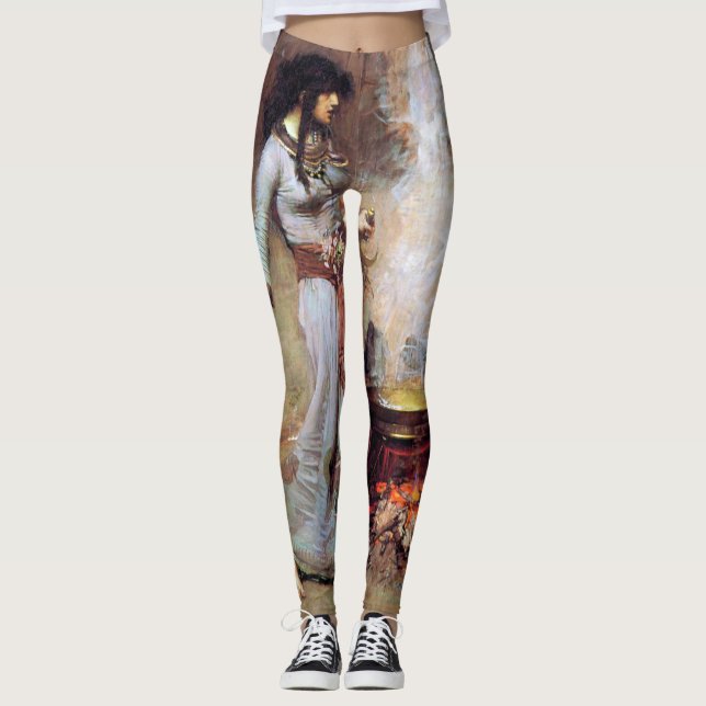 Magic Circle, John William Waterhouse Leggings (Front)