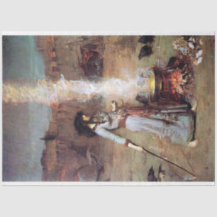 Magic Circle, John William Waterhouse Tissue Paper