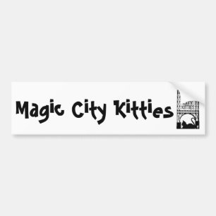 Magic City Kitties Bumper Sticker