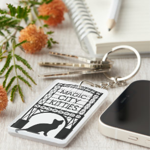Magic City Kitties Keychain