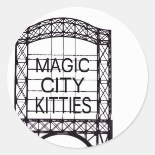 Magic City Kitties Sticker