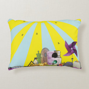 Magic City/Midnight Fire Decorative Cushion