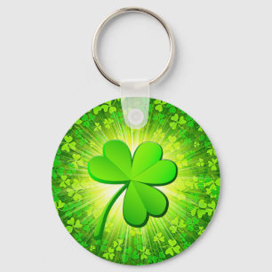 Magic clover key ring