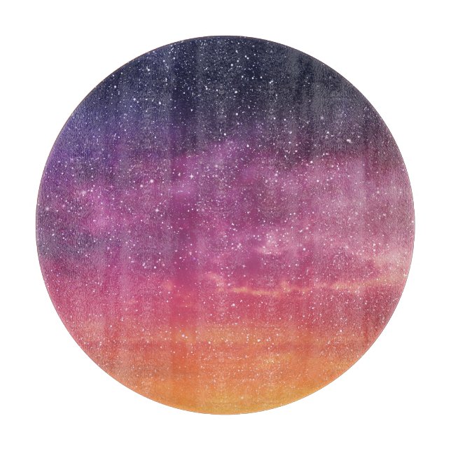 Magic Colour: Enchanting Sky Background. Cutting Board (Front)