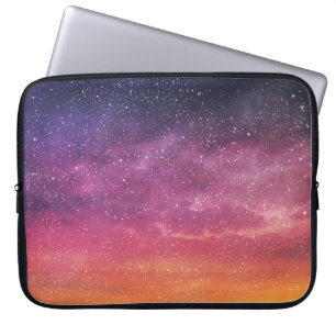 Magic Colour: Enchanting Sky Background. Laptop Sleeve
