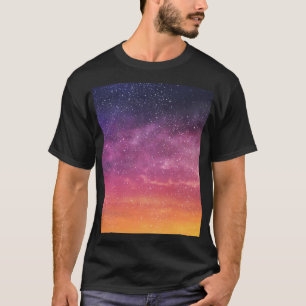 Magic Colour: Enchanting Sky Background. T-Shirt