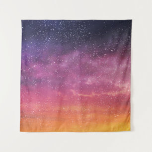 Magic Colour: Enchanting Sky Background. Tapestry
