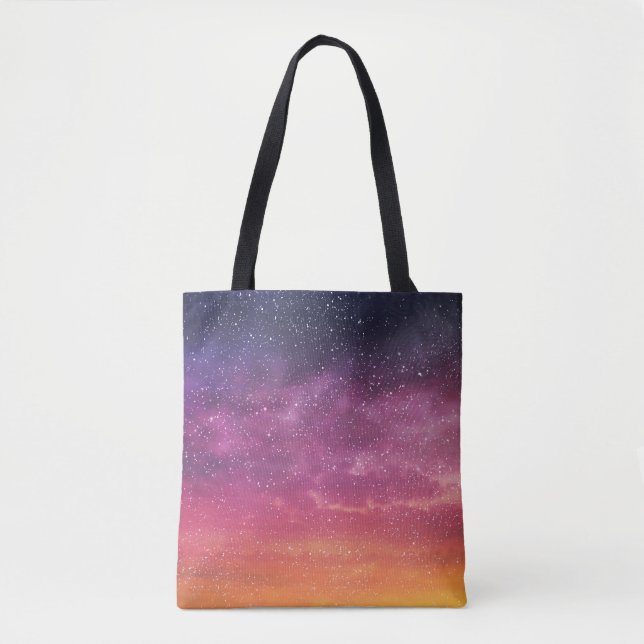 Magic Colour: Enchanting Sky Background. Tote Bag (Front)