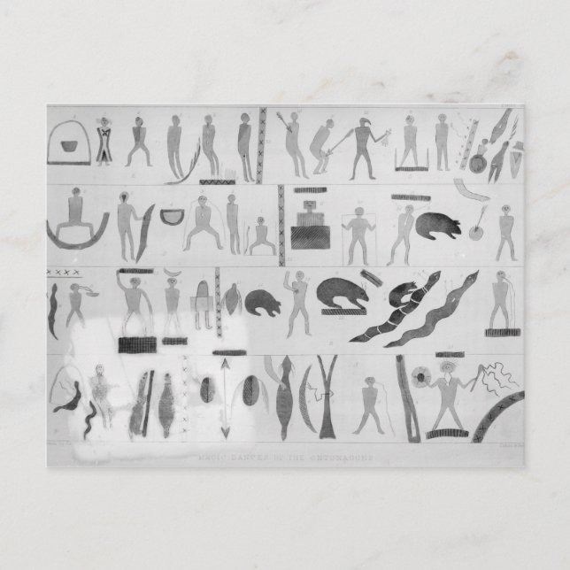 Magic Dances of the Ontonagons Postcard (Front)