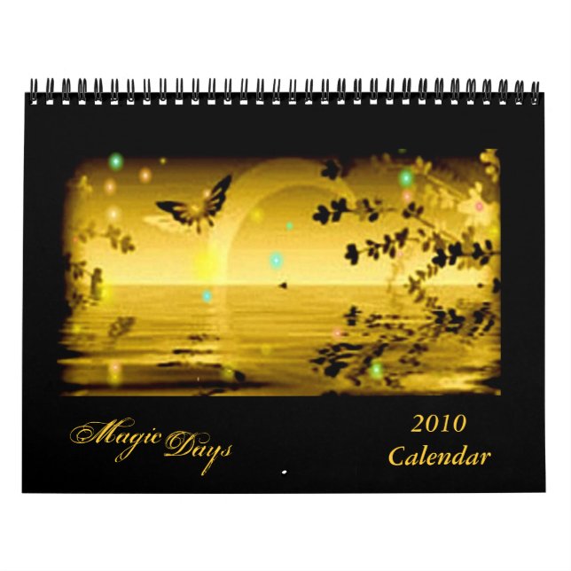 Magic Days  2010 Calendar (Cover)