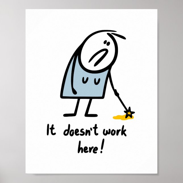 Magic doesn`t work poster (Front)