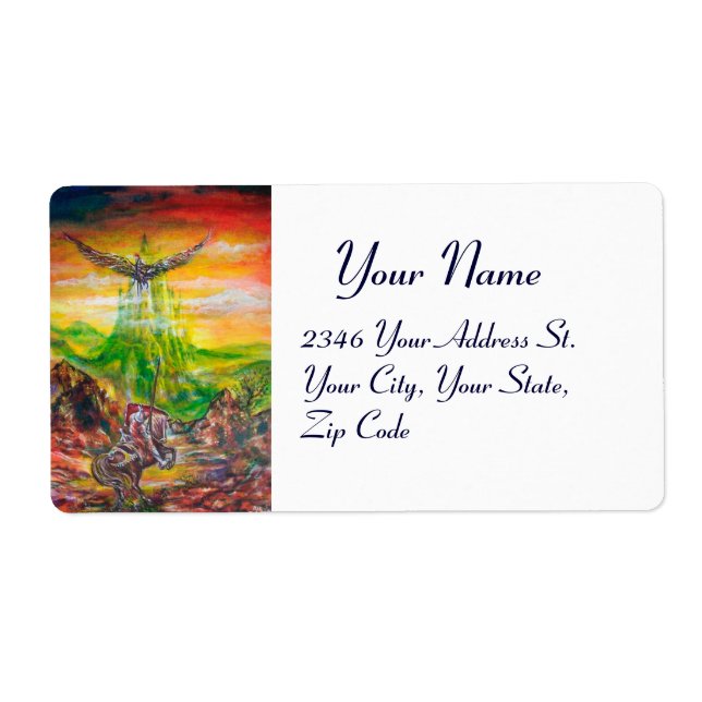 MAGIC DUEL BETWEEN BRADAMANT AND NEGROMANCER (Front)