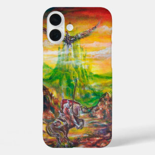 MAGIC DUEL BETWEEN BRADAMANT AND NEGROMANCER iPhone 16 PLUS CASE