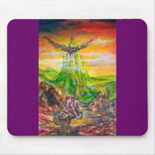 MAGIC DUEL BETWEEN BRADAMANT AND NEGROMANCER MOUSE MAT
