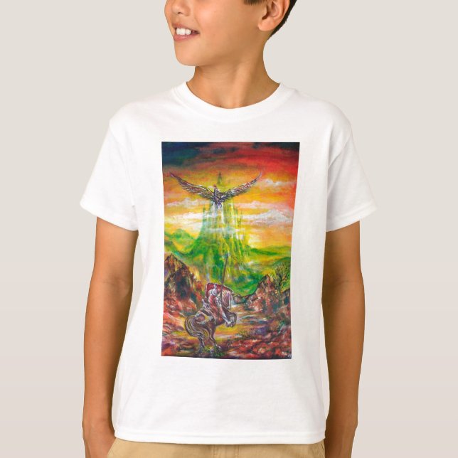 MAGIC DUEL BETWEEN BRADAMANT AND NEGROMANCER T-Shirt (Front)