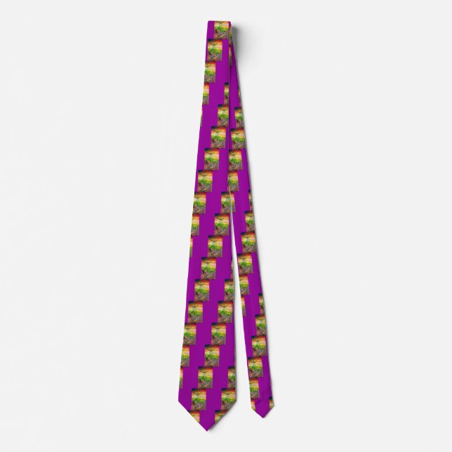 MAGIC DUEL BETWEEN BRADAMANT AND NEGROMANCER TIE (Front)