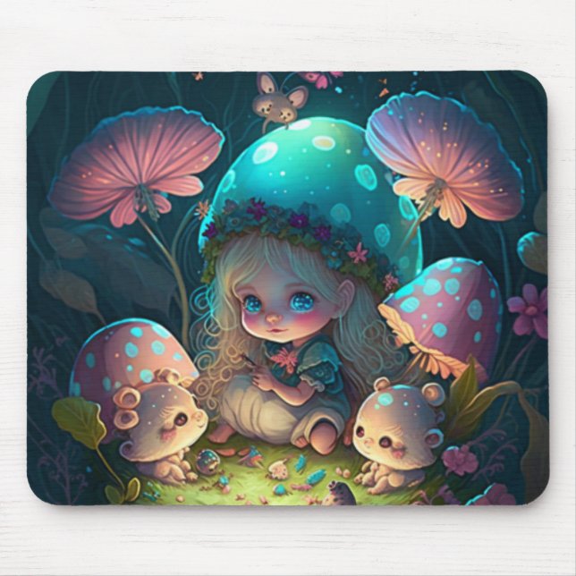 Magic elf moments mouse mat (Front)