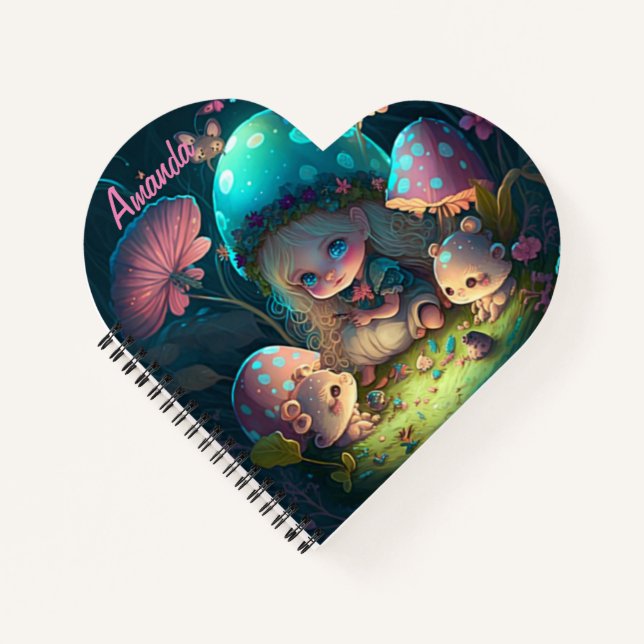 Magic elf moments        notebook (Front)