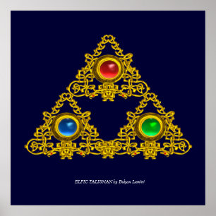 MAGIC ELFIC TALISMAN POSTER