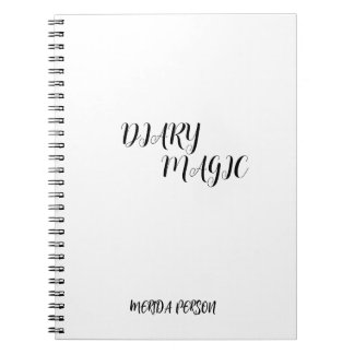 magic escrever minimalist notebook