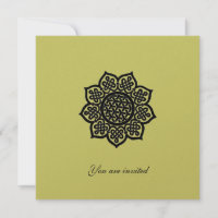 MAGIC EVENT, CELTIC KNOT FLOWER Black Gold